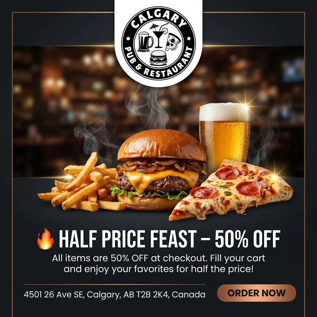 Special Offer at Atomic Pizza & Donair Stony Plain